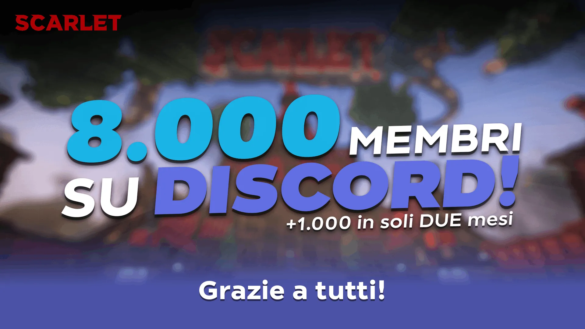 8.000 Membri su Discord!